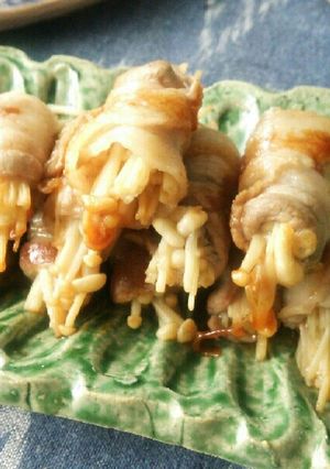 豚肉のサッパリえのき巻き-レシピのメイン写真