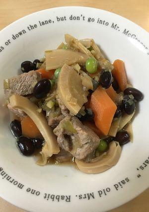 豚肉とたけのこの煮物♪-レシピのメイン写真