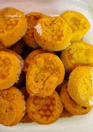 離乳食後期☆かぼちゃのおやき-レシピのメイン写真
