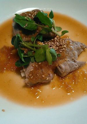 ヒレ肉の簡単ソテーアンド手作りソース-レシピのメイン写真