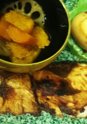 カンパチの味噌グリル焼き-レシピのメイン写真