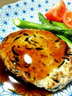 ひじき煮リメイク☆豆腐ハンバーグ-レシピのメイン写真