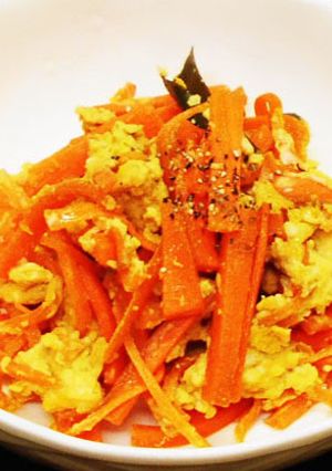 昆布入り人参しりしり☆減塩でダイエット-レシピのメイン写真