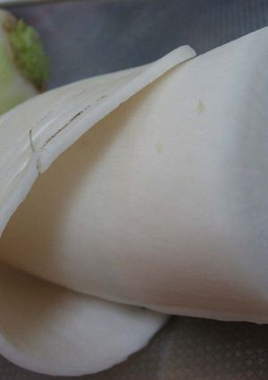 気持ちいい☆【大根の皮のむき方】☆-レシピのメイン写真
