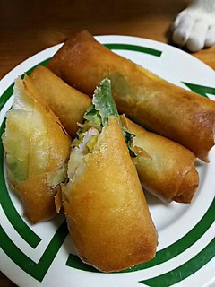 大葉とチーズアボカドのかに春巻き-レシピのメイン写真