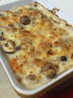海老ときのこのグラタン-レシピのメイン写真
