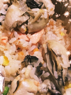 牡蠣鮭☆チャーハン-レシピのメイン写真