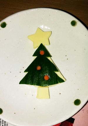 6Pチーズのクリスマスツリー-レシピのメイン写真