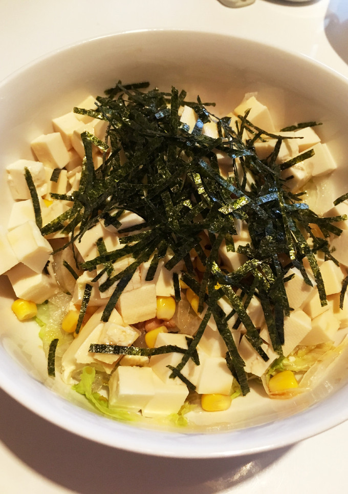 豆腐と新玉ねぎの和風サラダ-レシピのメイン写真