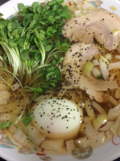 新玉ねぎ多しのすっぽんスープ麺-レシピのメイン写真