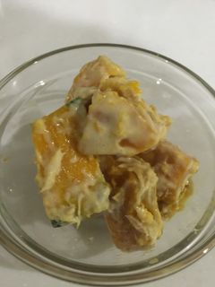 かぼちゃとツナの簡単サラダ-レシピのメイン写真