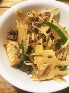 たけのこたっぷり炒め-レシピのメイン写真