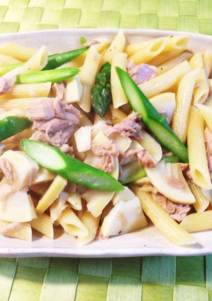 たけのことツナのパスタ-レシピのメイン写真