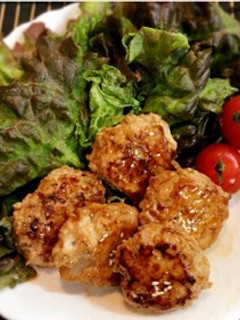 ヘルシー♡豆腐入り和風つくね-レシピのメイン写真