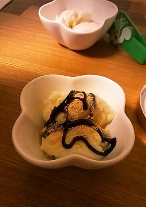 簡単すぎる!きなこアイス-レシピのメイン写真