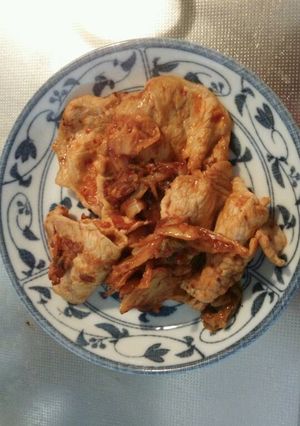 豚キムチ炒め-レシピのメイン写真