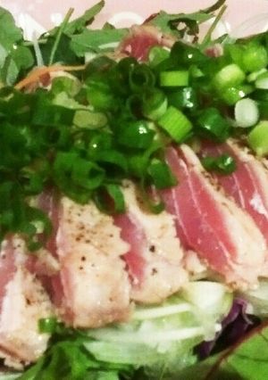 マグロのたたき-レシピのメイン写真
