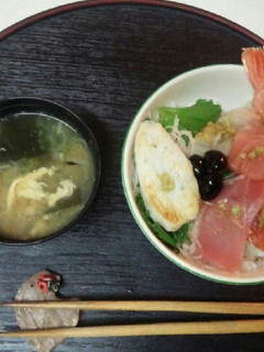 血管プラークダイエット食740(海鮮丼)-レシピのメイン写真