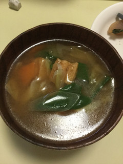 冷凍野菜で楽ちん♪具沢山味噌汁-レシピのメイン写真