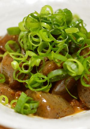 コンニャクの濃厚甘辛味噌煮-レシピのメイン写真