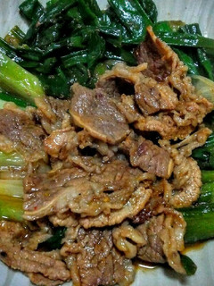 葉玉ねぎと牛バラ肉の甘辛すき煮-レシピのメイン写真