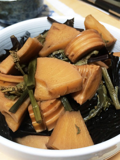 春の味☆筍とあらめ(昆布)の煮物♪-レシピのメイン写真