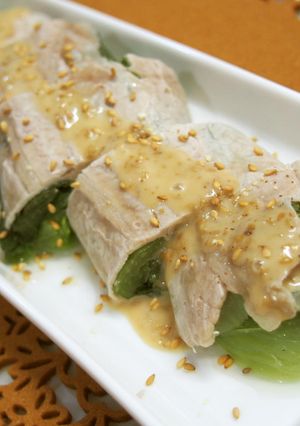 青梗菜たっぷりまるごとレンジ蒸し-レシピのメイン写真