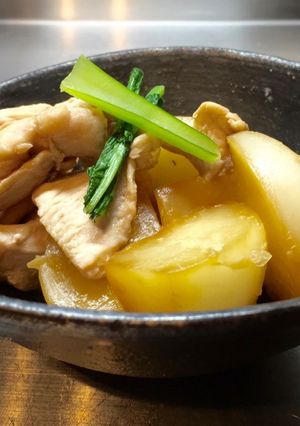 鶏胸肉と蕪の煮物　〜材料二つだけ-レシピのメイン写真