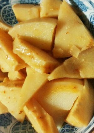 ごまドレで簡単タケノコまるごと煮!-レシピのメイン写真