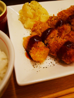 ちゃんとおかずに!チーズ入りちくわ揚げ-レシピのメイン写真