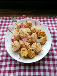 きな粉風味のかぼちゃドーナツ-レシピのメイン写真