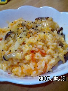 ♪簡単ランチ♪トマトのチーズリゾット-レシピのメイン写真