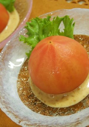 トマトまるごとサラダ～中に秘密が^^-レシピのメイン写真