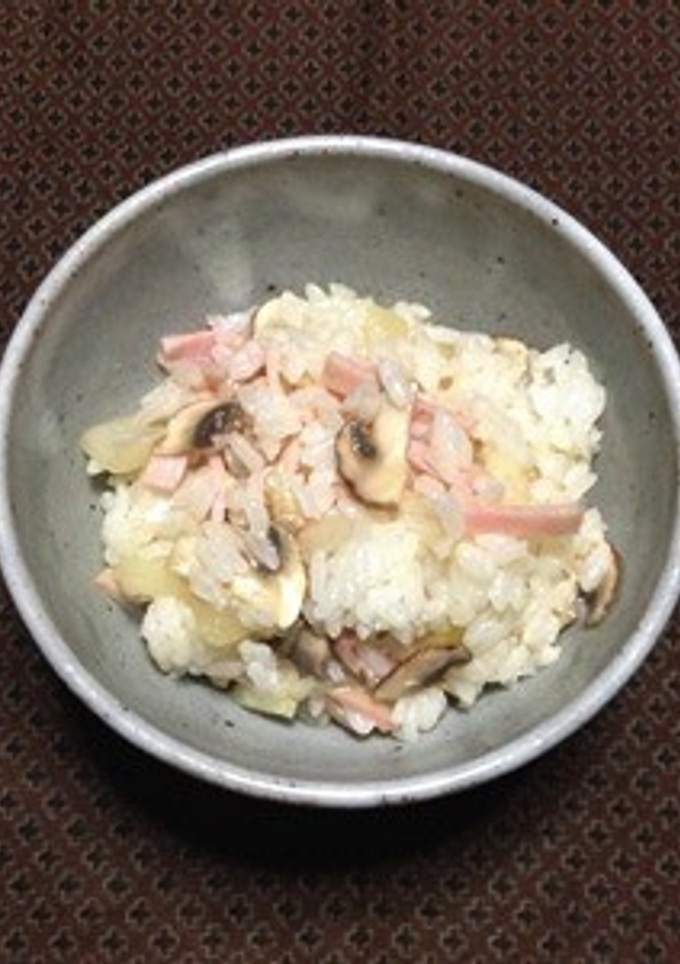 きのこの和風バターライス-レシピのメイン写真