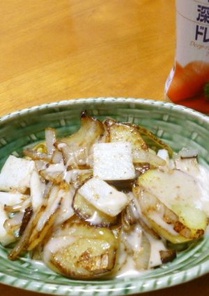 ジャガイモまるごと胡麻ドレ-レシピのメイン写真