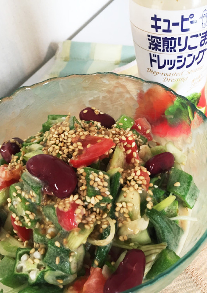 夏を先取り！ゴロッとまるごと野菜のサラダ-レシピのメイン写真