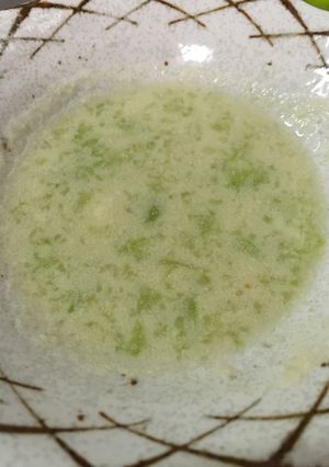 離乳食中期 高野豆腐きゅうりスープ-レシピのメイン写真