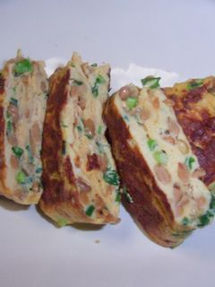 納豆の卵焼き-レシピのメイン写真