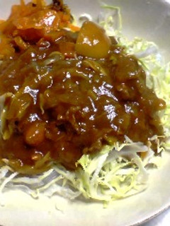 ダイエット中はキャベこんカレー☆-レシピのメイン写真