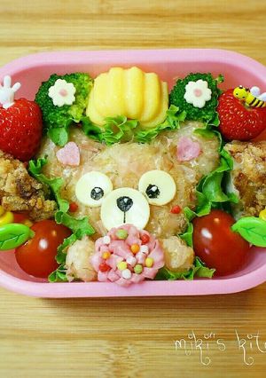 もふもふダッフィー弁当♪-レシピのメイン写真