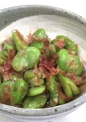 そら豆おかか-レシピのメイン写真