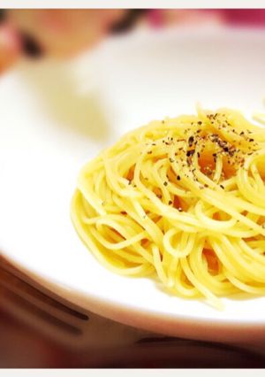 ネト飯♡オリポンde簡単 生パスタ風-レシピのメイン写真