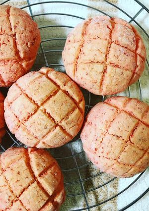 もっちもち米粉のメロンパン-レシピのメイン写真