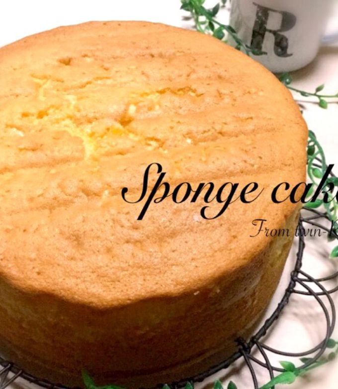 ふんわりスポンジケーキ✼✽-レシピのメイン写真