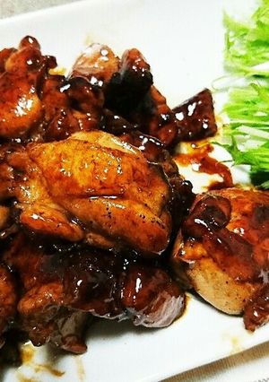 鶏ももバルサミコ酢煮込み-レシピのメイン写真