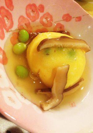 ふわつる食感！おしゃれふくさ卵-レシピのメイン写真