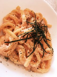 たらこうどん-レシピのメイン写真