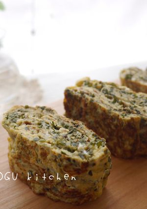 栄養満点！アカモクのたまご焼き♪-レシピのメイン写真