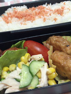 鶏ササミサラダのお弁当-レシピのメイン写真
