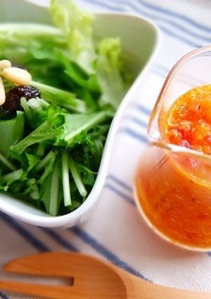 人参の栄養ドレッシング-レシピのメイン写真